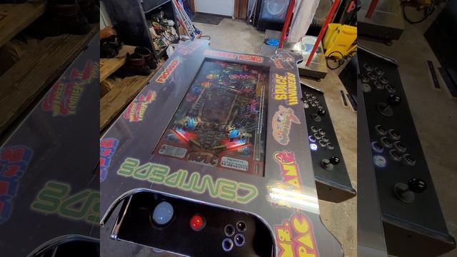 Hyperspin cocktail arcade cabinet i finished today! head to head fun! смотреть онлайн