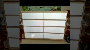 Сборка комод на 6 выдвижных ящиков