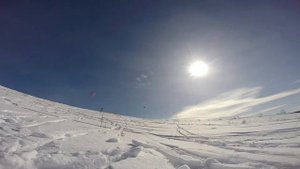 Snowkiting видео. Сноукайтинг в Москве