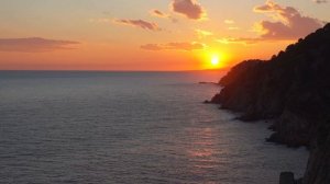 звук океан пляж скалы природа релакс.