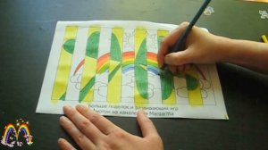 Агамограф весенний -меняющиеся картинки. Оригами из бумаги.