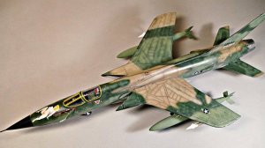 F-105D Thunderchief - малоизвестная легенда Вьетнама | Hobby Boss 1/48 | Motochkin