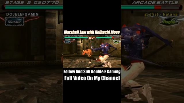 Marshall Law with Heihachi Moves - Tekken 6