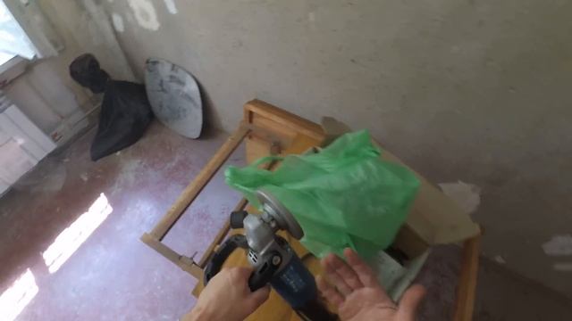Купил шлифмашину по бетону. Обзор: Фиолент МШУ 8-14-125. Под алмазную чашку.