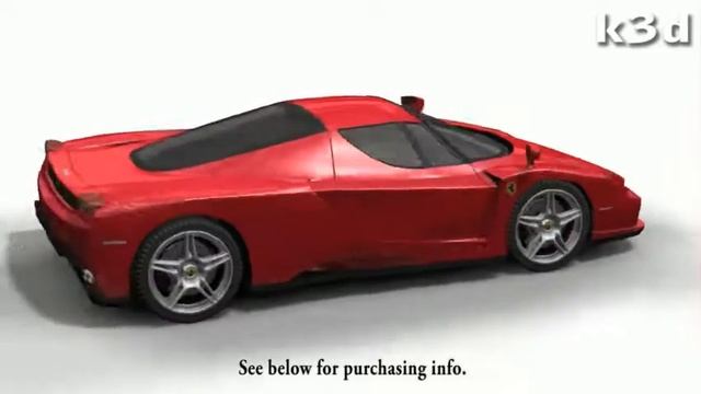 Ferrari Enzo 3D model by k3d. смотреть онлайн