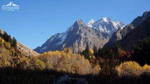 Золотая осень в Домбае, октябрь 2020