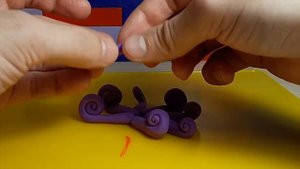 Осьминог из пластилина.??? Лепим осьминога.? Octopus Plasticine clay.?