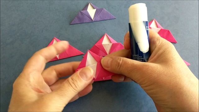 Корона оригами из бумаги | Origami paper crown