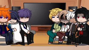 Obey Me! Shall We Date? brothers react to Children!MC as Daki and Gyutaro // READ DESC // [PART 1/2