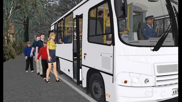 Omsi 2 Паз 320302-08 Деревенька смотреть онлайн