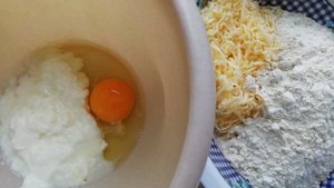 Сырные вафли с овсяной мукой