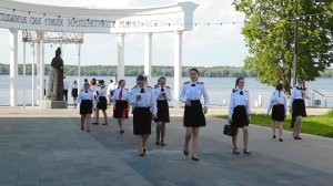 2022г. 10 июня. Мариинский Посад. кадеты школы №1770, Москва.
