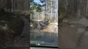 Дорога на озеро. Сусанино. Аннинские воды.  Санаторий. Внедорожник.