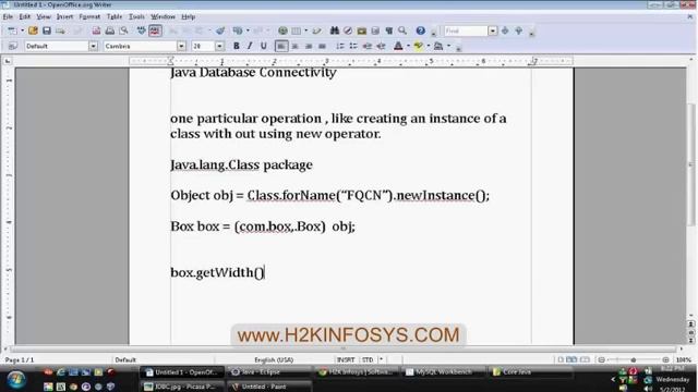 Java Data Base Connectivity Online Tutorial  | Java Online Training | JDBC Class  | Core Java Cours