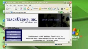 Windows XP Tutorial Using a Web Browser Microsoft Training Lesson 7.2