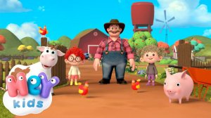 Auf der Farm  | Lieder für Kinder mit Tieren | HeyKids Kinderlieder TV