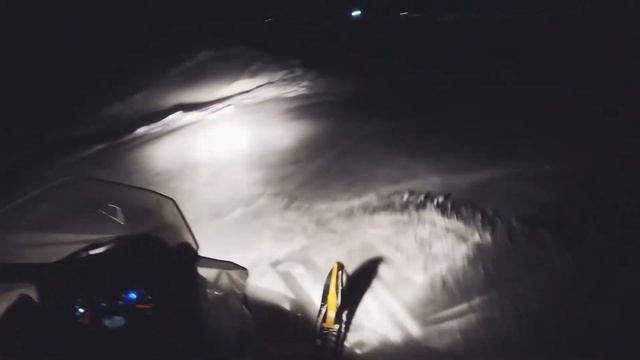 Ski-doo renegade 900 & ski-doo expedition 900 turbo ночные покатушки в бураны #2 смотреть онлайн