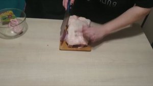 Как разделать утку видео урок ))))