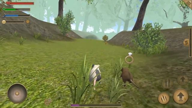 СИМУЛЯТОР Маленькой МЫШИ #43 Влюбился в мышку и напала кошка в Mouse Simulator