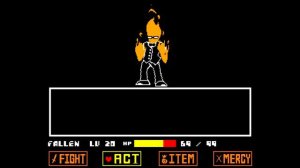 Undertale - Genocide Grillby Fight (Unitale) - No deaths