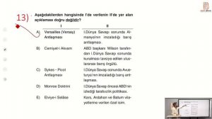 KPSS Tarih Deneme 8 - Günay GÖKTAŞ