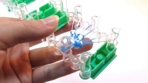 Как плести браслеты из резинок ДОЖДИК