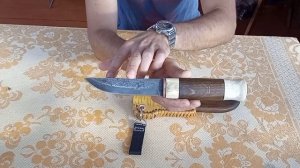 Саамский нож из мехпилы.