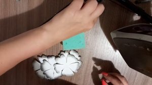 Декорирование часов. Розы из фоамирана. Пионы из фоамирана. Бутон пиона из фоамирана