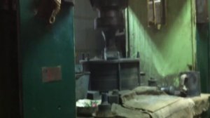 Работа гидропресса.         work gidropoesse