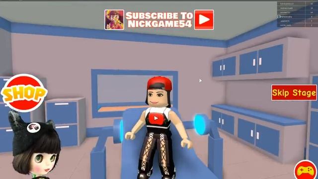 Попала в БОЛЬНИЦУ в Роблокс! Паркур со ЗЛЫМИ докторами в Roblox Obby челлендж смотреть онлайн