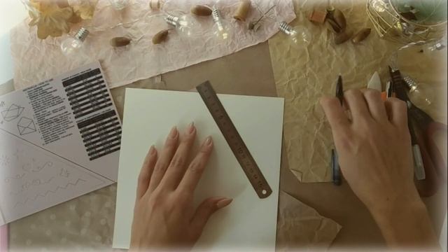 МК конверт без доски для биговки/скрапбукинг смотреть онлайн