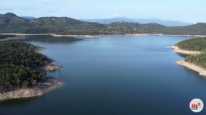 Водохранилище Дарниус - Боаделья, Каталония, Испания. 10 апреля 2022.