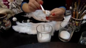 Елочная ватная игрушка Снеговик Как смастерить ватные елочные игрушки своими руками Мастер класс