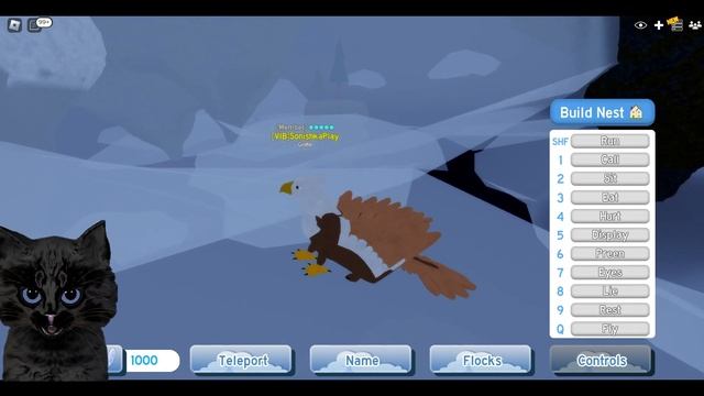 Что умеет делать Грифон в Feather Family / Роблокс Семья Птиц смотреть онлайн