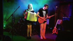 рок на аккордеоне / Анна и Артем Каркач