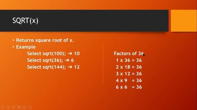 Math Functions in SQL ~ Class 12 IP Term 2 #IPClass12 #Term2 #MySQL #Class12 #ip #cbse #class12ip