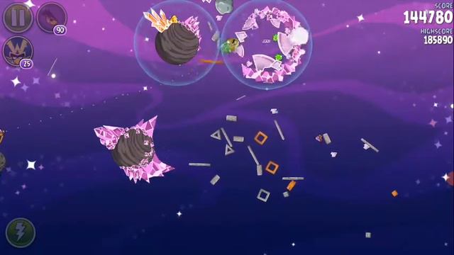 Angry Birds Space Cosmic Crystals Level 7-18 188640 20211111_123155 ...