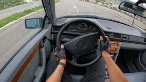 Mercedes-Benz CE-class W124 | E 300 180 HP | POV TEST DRIVE