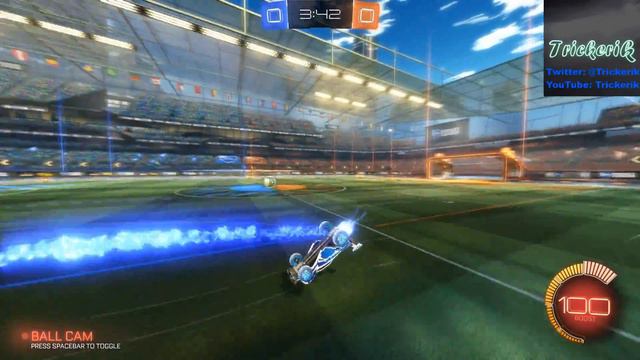Rocket League - Finally Doing The Half Flip Correctly! смотреть онлайн