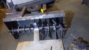 Снегоочиститель роторный, своими руками. Лопасти.