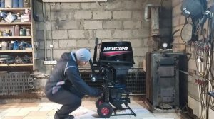 серия универсальных тележек для лодочных моторов до 50 л.с.