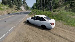 Lada Granta мод для BeamNG drive