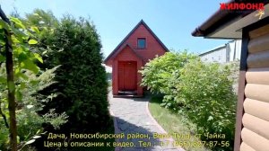 Продажа дачи в Новосибирском районе в Верх-Туле, ст Чайка. Агентство недвижимости ЖИЛФОНД. Дача.