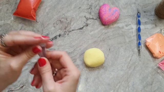 Лепим из воздушного пластелина