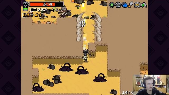 Nuclear Throne ГПсПР #53 - Становление Скелетом. Сложнейший персонаж смотреть онлайн