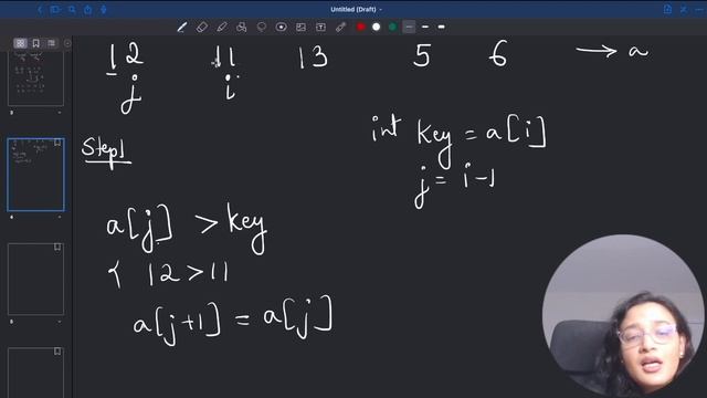 How Insertion Sort works? Sorting Algorithm | Explanation + Java Code смотреть онлайн