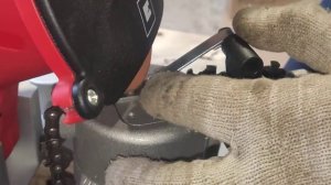 станок einhell GC-CS 85 в работе