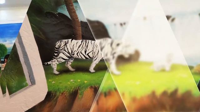 Роспись стен в квартире акрилом. смотреть онлайн