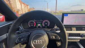 Адаптивный круиз контроль на Audi A5 Sportback 2021