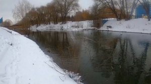 Река Исеть в декабре г  Екатеринбург